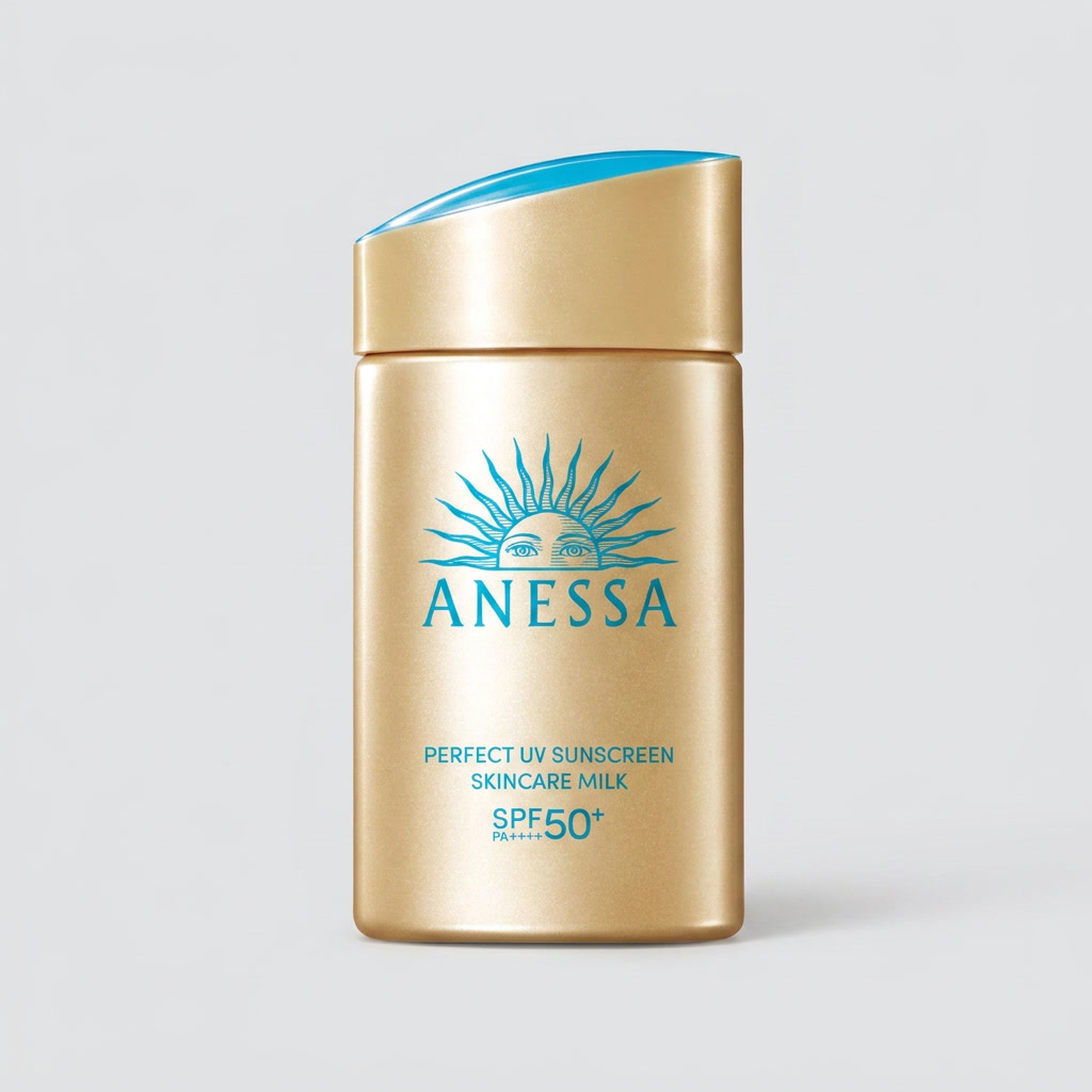 Anessa Perfect UV Napvédő Fluid SPF50+ PA++++ 60ml - professional studio product photo