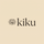 Kiku logo - wordmark with chrysanthemum